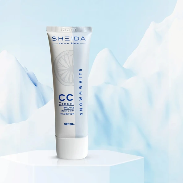 Sheida Snow White Leke Açıcı Cc Krem Spf 30+ 50 ml - 2