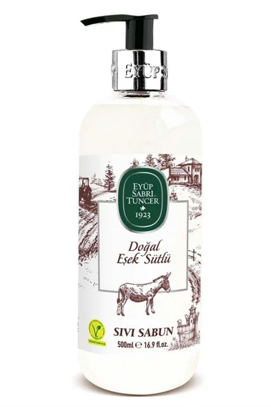 Eyüp Sabri Tuncer Doğal Eşek Sütlü Sıvı Sabun 500 ml - Resim 2