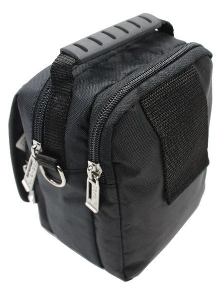 Seventeen Çok Gözlü Erkek El ve Omuz Askılı Çanta Siyah 3450 - 3