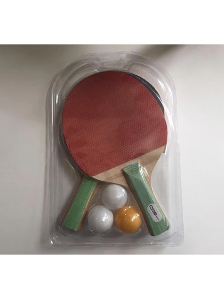 CEO SPORT MASA TENISI SETI (2RAKET+3TOP)CEO-SP0004 - 2