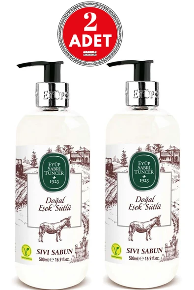 Eyüp Sabri Tuncer Doğal Eşek Sütlü Sıvı Sabun 500 ml