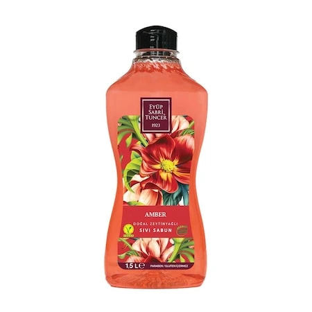 Eyüp Sabri Tuncer Doğal Zeytinyağlı Sıvı Sabun Amber 1500 ML