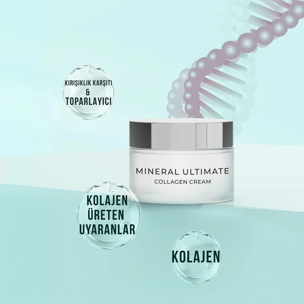 Sheida Mineral Ultimate Toparlayıcı Kolajen Krem 60ml - 3
