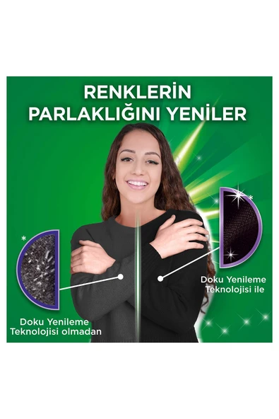 Ariel Canlı Parlak Siyahlar Sıvı Çamaşır Deterjanı 16 Yıkama x 2 Adet - 4