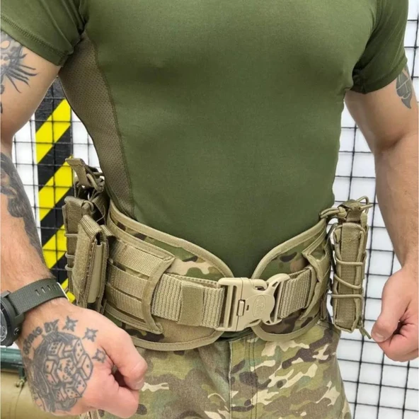 Single Sword Yerli Molle Kemer KD-5 - 7