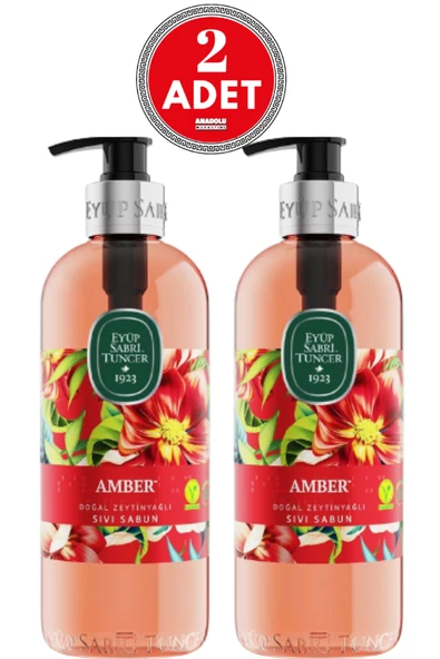 Eyüp Sabri Tuncer Amber Sıvı Sabun 500 ml x 2 Adet
