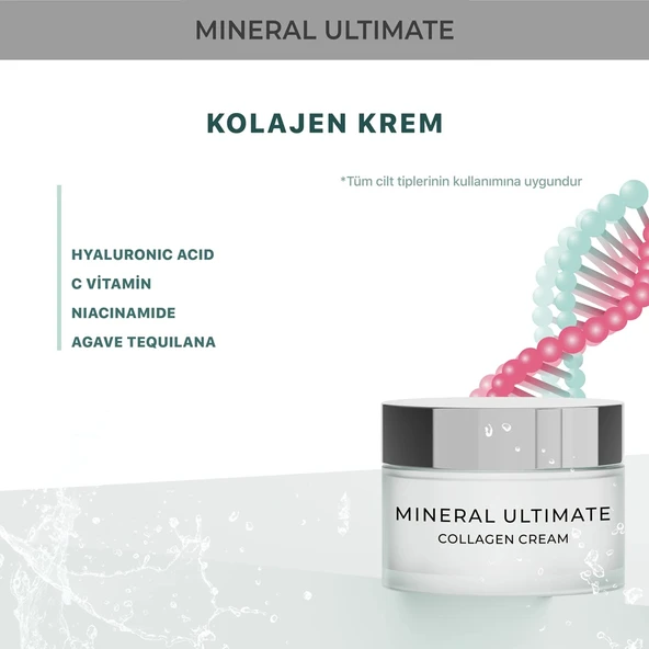 Sheida Mineral Ultimate Toparlayıcı Kolajen Krem 60ml - 2