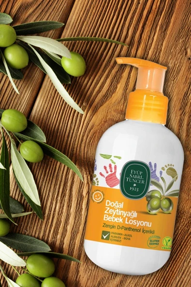 Eyüp Sabri Tuncer Zeytinyağlı Bebek Losyonu 280 ml 3'lü ve ROSIE Bebek Pamuğu - 6