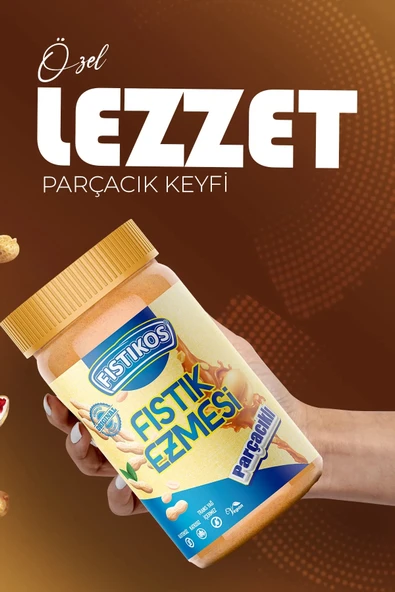 FISTIKOS Parçacıklı Yer Fıstığı Ezmesi 650 GR - 4