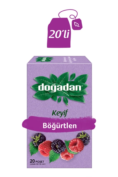 Doğadan Böğürtlenli Karışık Meyve Çayı - 1