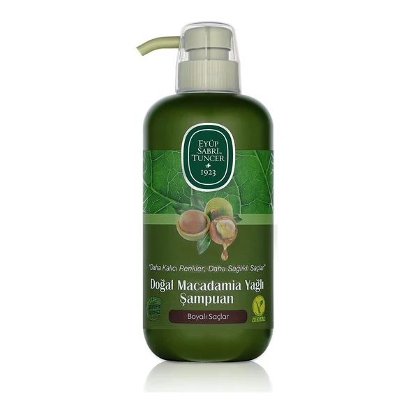 Eyüp Sabri Tuncer Doğal Macadamia Yağlı Şampuan 600 ml Boyalı Saçlar ürün görseli