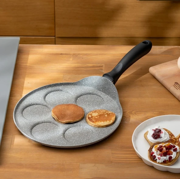 Emsan Rosa 26cm Granit Pankek Tavası - 3