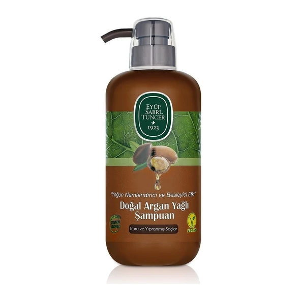 Eyüp Sabri Tuncer Doğal Argan Yağlı Şampuan 600 ml ürün görseli