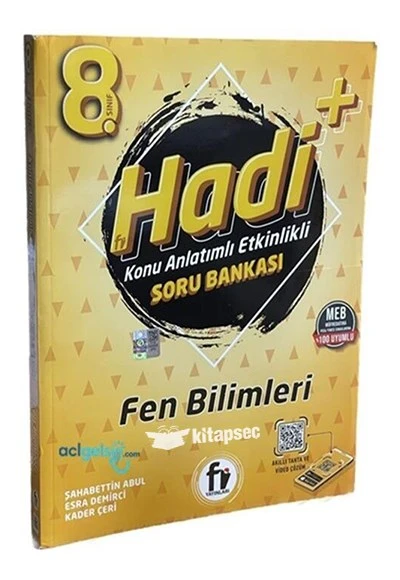 8. Sınıf Fen Bilimleri HADİ Soru Bankası Fi Yayınları