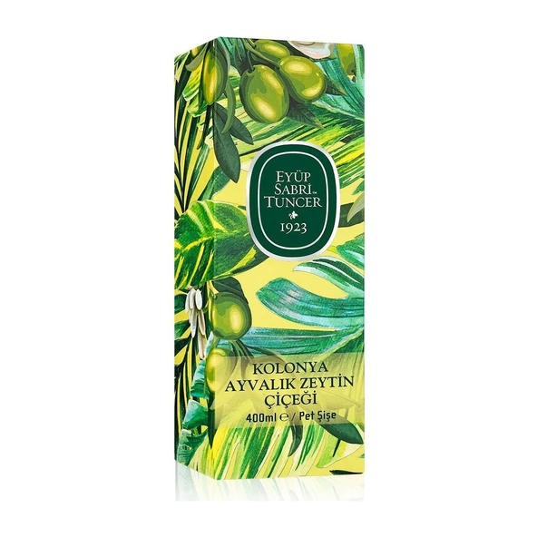 Eyüp Sabri Tuncer Ayvalık Zeytin Çiçeği Kolonyası 400 ml - Pet Şişe - Resim 3