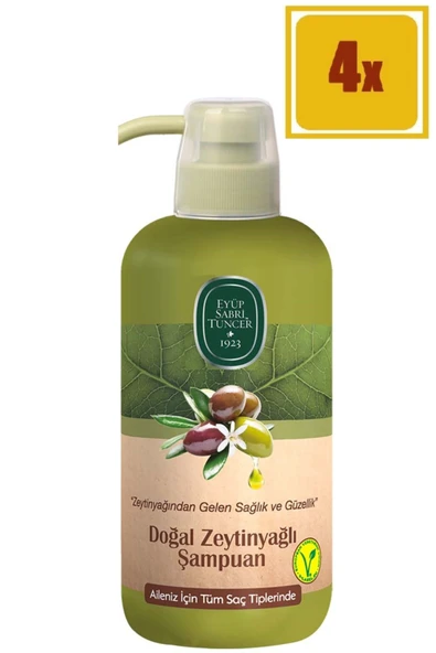 Eyüp Sabri Tuncer Doğal Zeytinyağlı Şampuan 600 ml Pet Şişe ürün görseli