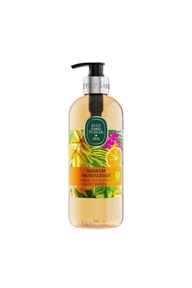 Eyüp Sabri Tuncer Bodrum Mandalinası Doğal Zeytinyağlı Sıvı Sabun 500 ml - 2