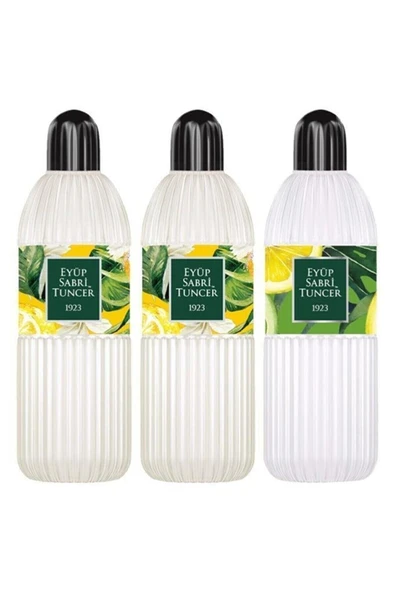 Eyüp Sabri Tuncer Klasik Limon Kolonyası 80 Derece Pet Şişe 400 ml x 3 Adet - Resim 3