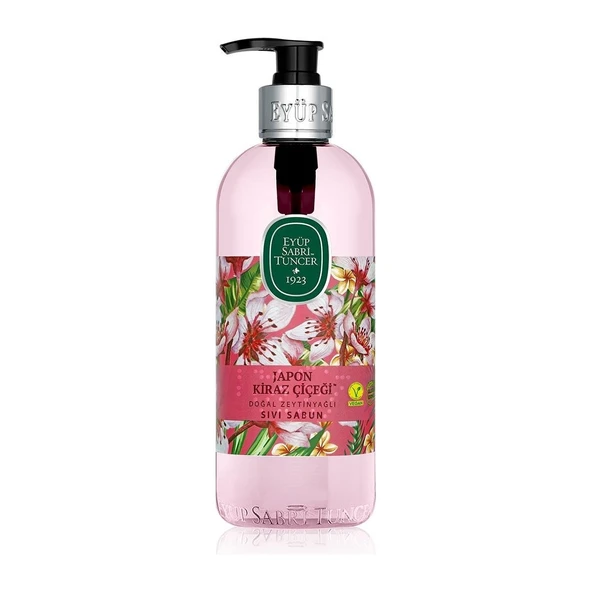 Eyüp Sabri Tuncer Japon Kiraz Çiçeği Doğal Zeytinyağlı Sıvı Sabun 500 ml ürün görseli