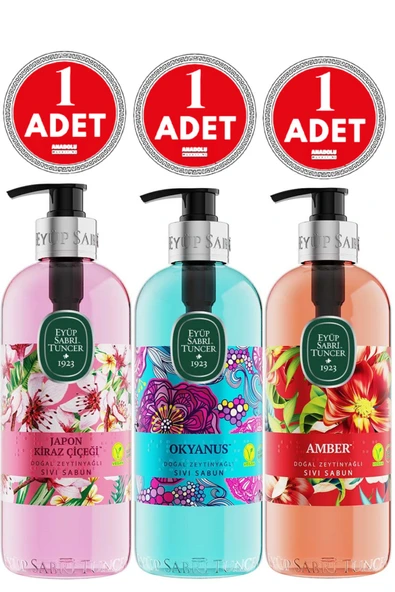 Eyüp Sabri Tuncer Amber Sıvı Sabun 500 ml ürün görseli