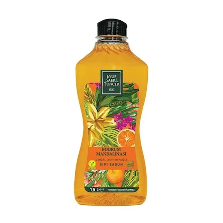 EST Bodrum Mandalinası Doğal Zeytinyağlı Sıvı Sabun 1500ML ürün görseli