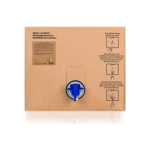 Doğal Zeytinyağlı Köpük Sabun 5 lt - Bag in Box ürün görseli