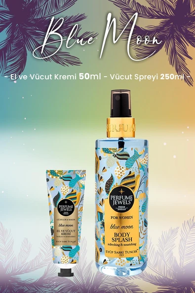 Eyüp Sabri Tuncer Blue Moon Vücut Spreyi 250 ml ve Krem 50 ml ürün görseli