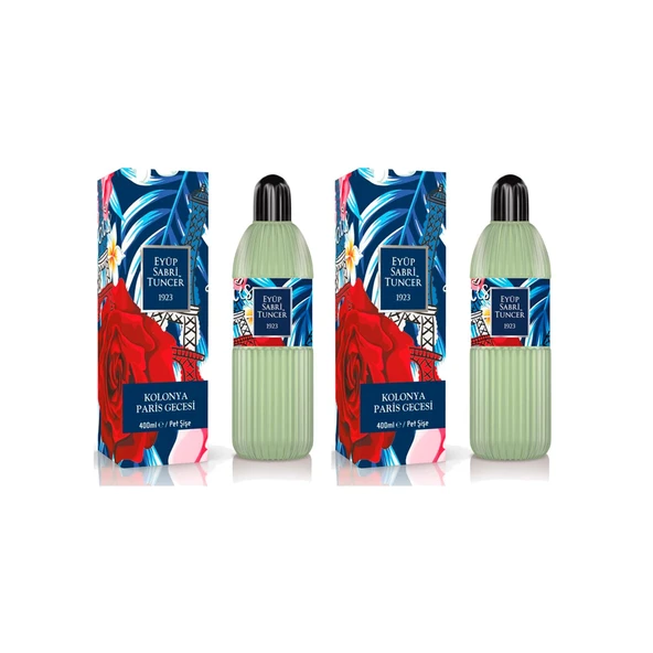 Eyüp Sabri Tuncer Paris Gecesi Kolonyası Pet Şişe 400 ml x 2 Adet