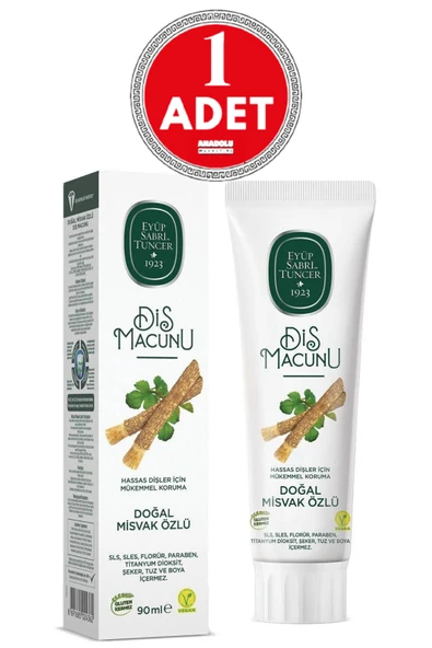 Eyüp Sabri Tuncer Diş Macunu Misvak Özlü 90 ml - 2