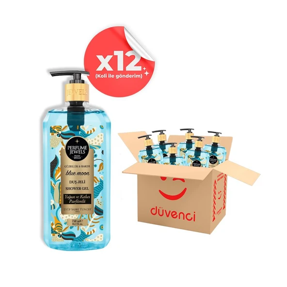 Eyüp Sabri Tuncer Blue Moon Duş Jeli 750 ml x 12 ürün görseli
