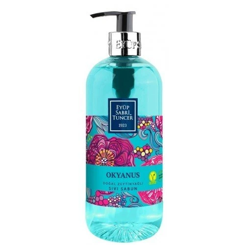 Eyüp Sabri Tuncer Doğal Zeytinyağlı Sıvı Sabun Okyanus 500 ml ürün görseli