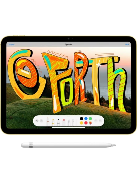 Apple iPad 10.nesil 64GB 10.9" Wi-Fi Tablet Gümüş MCM74TU/A - 3