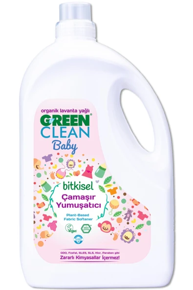 Green Clean Baby Çamaşır Yumuşatıcısı 2750 ml Yıkama ürün görseli