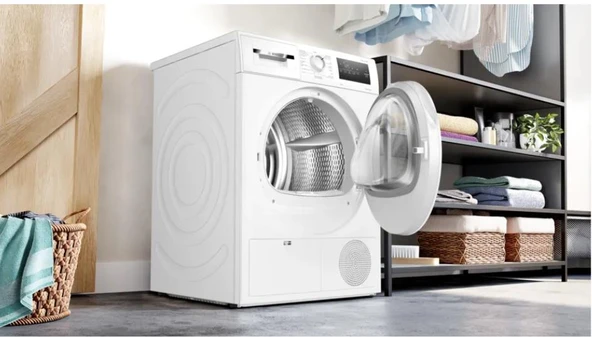 BOSCH WTH22201TR 8KG BEYAZ KURUTMA MAKİNESİ - 3
