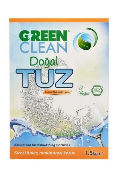 Green Clean 1,5 kg Bulaşık Makinesi Tuzu