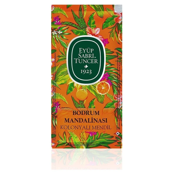 Eyüp Sabri Tuncer Bodrum Mandalinası Kolonyalı Mendil 150'LI (Küçük Boy) ürün görseli