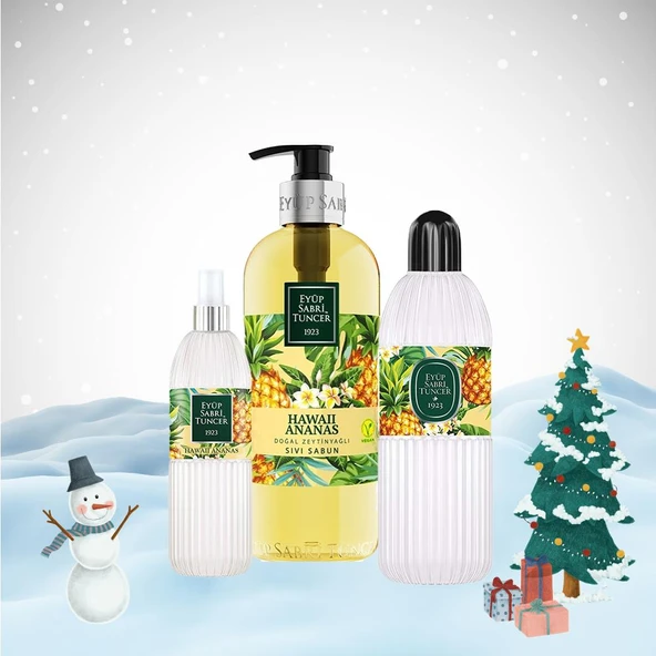 Eyüp Sabri Tuncer Yılbaşı Özel Hawaii Ananas Seti ürün görseli