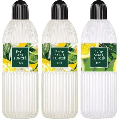 Eyüp Sabri Tuncer Klasik Limon x 2 ve Çeşme Limonu Pet Şişe Kolonya 400 ml