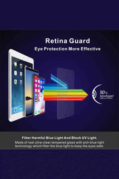 iPad Air 11 M3 2025 Uyumlu Blue Nano Ekran Koruyucu Ultra İnce Screen Protector - 6
