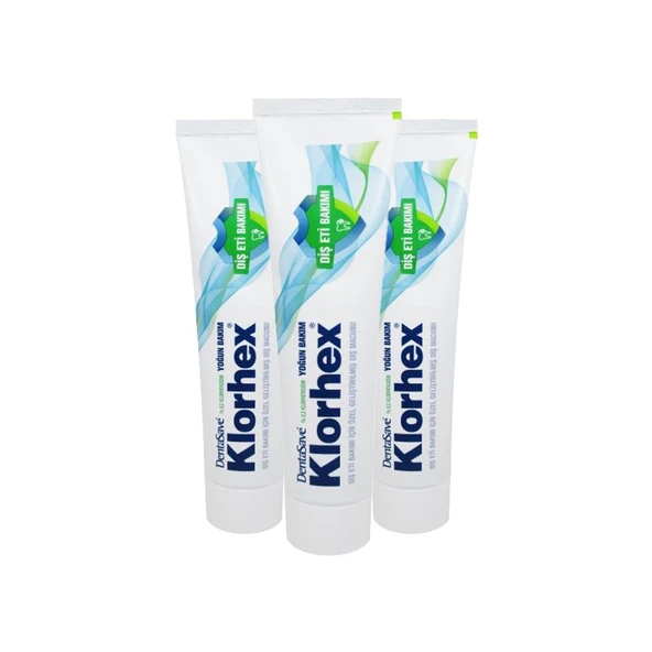 Dentasave Klorhex Diş Macunu Yoğun Bakım 75 ml x 3