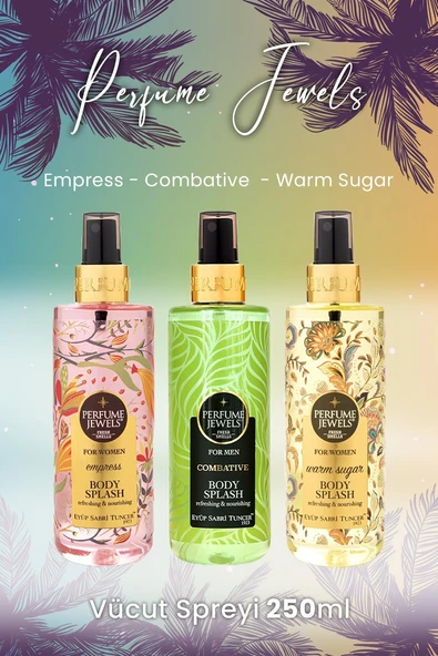 Eyüp Sabri Tuncer Vücut Spreyi Empress,Combative ve Warm Sugar ürün görseli