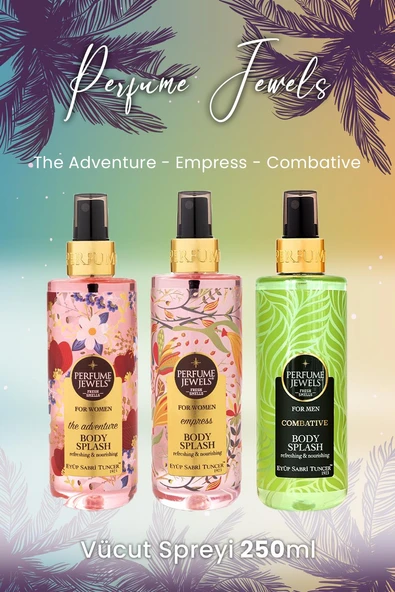 Eyüp Sabri Tuncer Vücut Spreyi The Adventure, Empress ve Combative ürün görseli