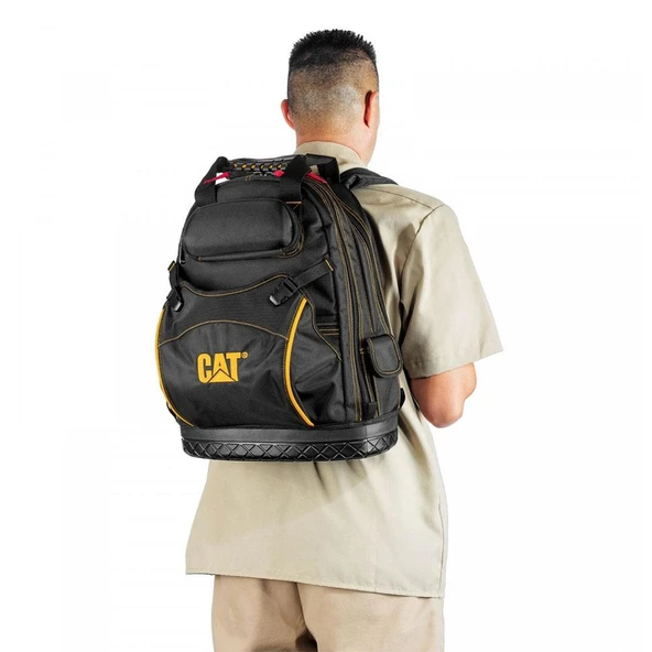 CAT DA980197 18'' 2 Bölmeli Ağır Hizmet Bez Alet Sırt Takım Çantası - 11