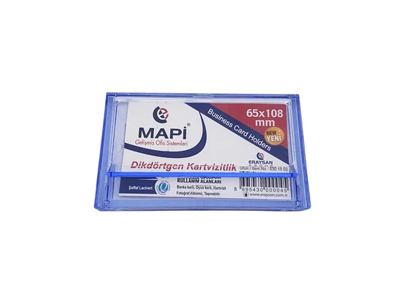 Mapi Dikdörtgen Kartvizitlik 65X108 MM - 2