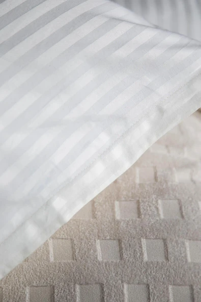 Apricitas HOME ÇİFT KİŞİLİK UNIQUE TOUCH NEV TAKIMI TIMES ECRU - NEVRESIM - 3