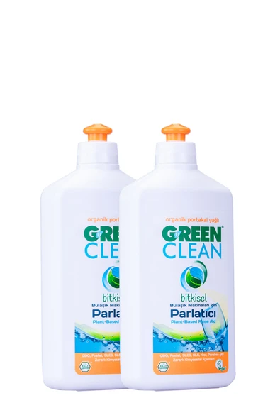 U Green Clean Bulaşık Makinesi Parlatıcı 500 ml x 2 Adet