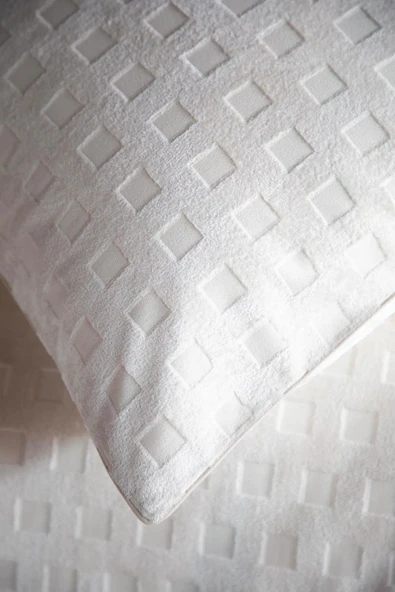 Apricitas HOME ÇİFT KİŞİLİK UNIQUE TOUCH NEV TAKIMI TIMES ECRU - NEVRESIM - 4