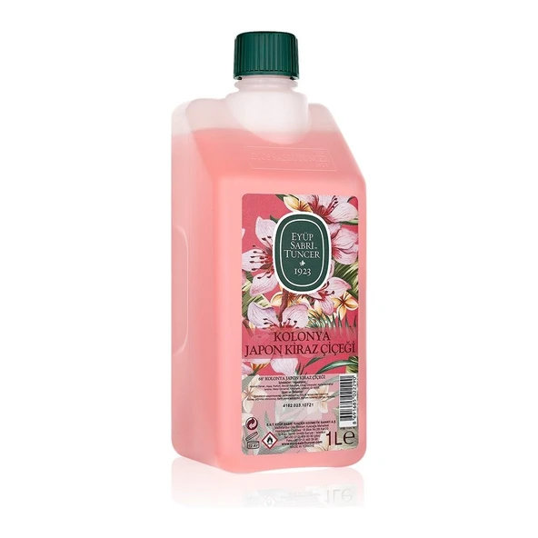 Eyüp Sabri Tuncer Japon Kiraz Çiçeği Kolonyası Yedek Şişe 1 lt ürün görseli