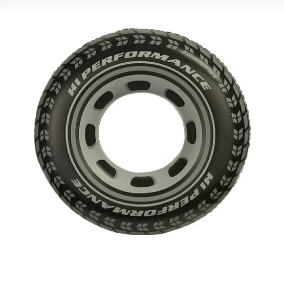 Büyük Boy Radyal Deniz Havuz Can Simiti İç Lastik Şambrel Yetişkinler İçin Yüzme Yardımcı 91 cm Ebat - 2