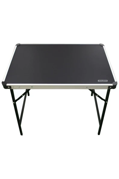 SOLANO Katlanır Kamp Masası Alüminyum Çerçeve Mdf Üst Tabla 48*68CM